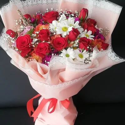 Pastel Gül Buketi